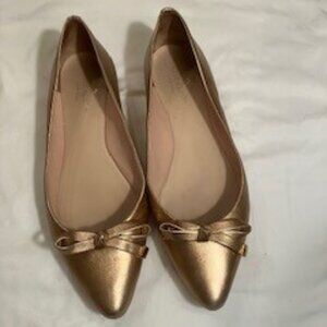 Kate Spade Rose Gold Emma Pointy Toe Flat 7